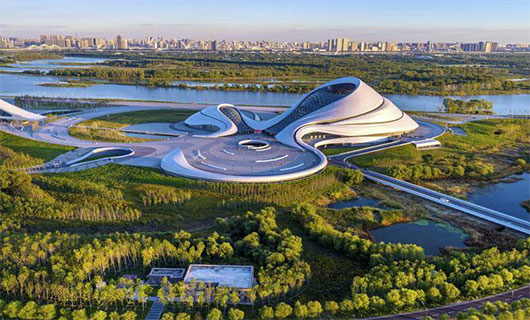 哈爾濱工業(yè)大學(xué)空間濕地實驗樓